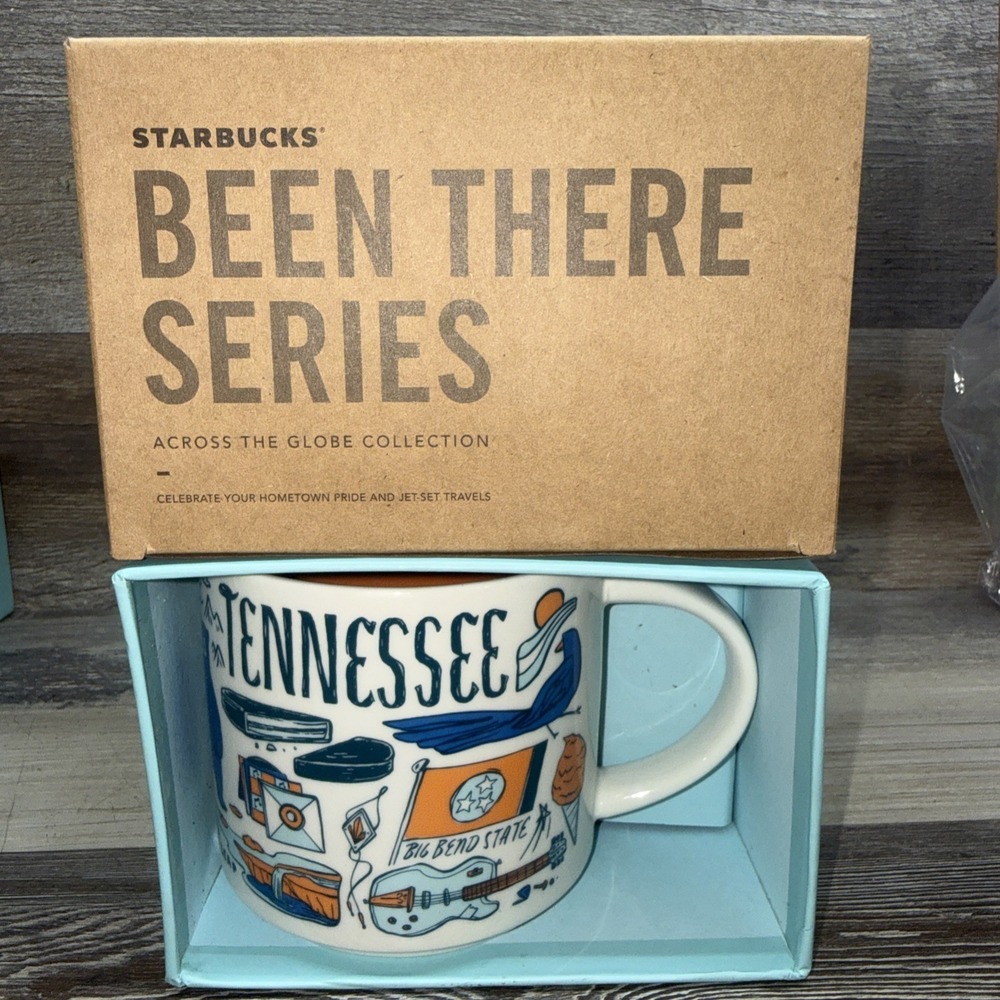 Starbucks Been There Series BTS - TENNESSEE - 14oz - Coffee Mug New In Box